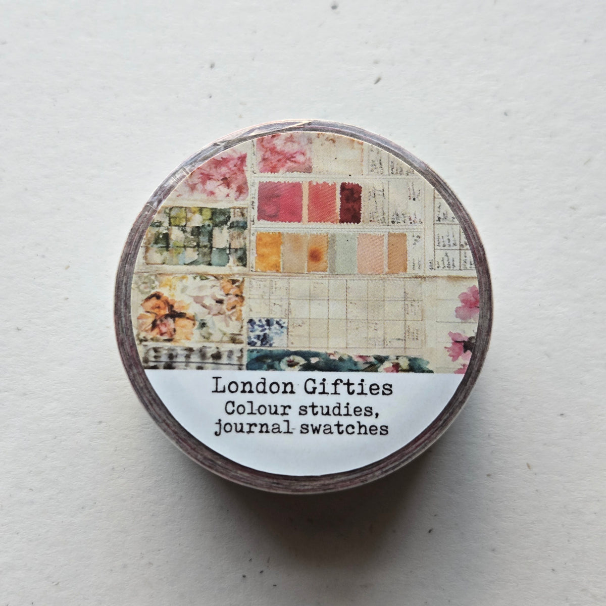London Gifties Colour Studies, Journal Swatches 2cm Washi Tape with Holographic Foil