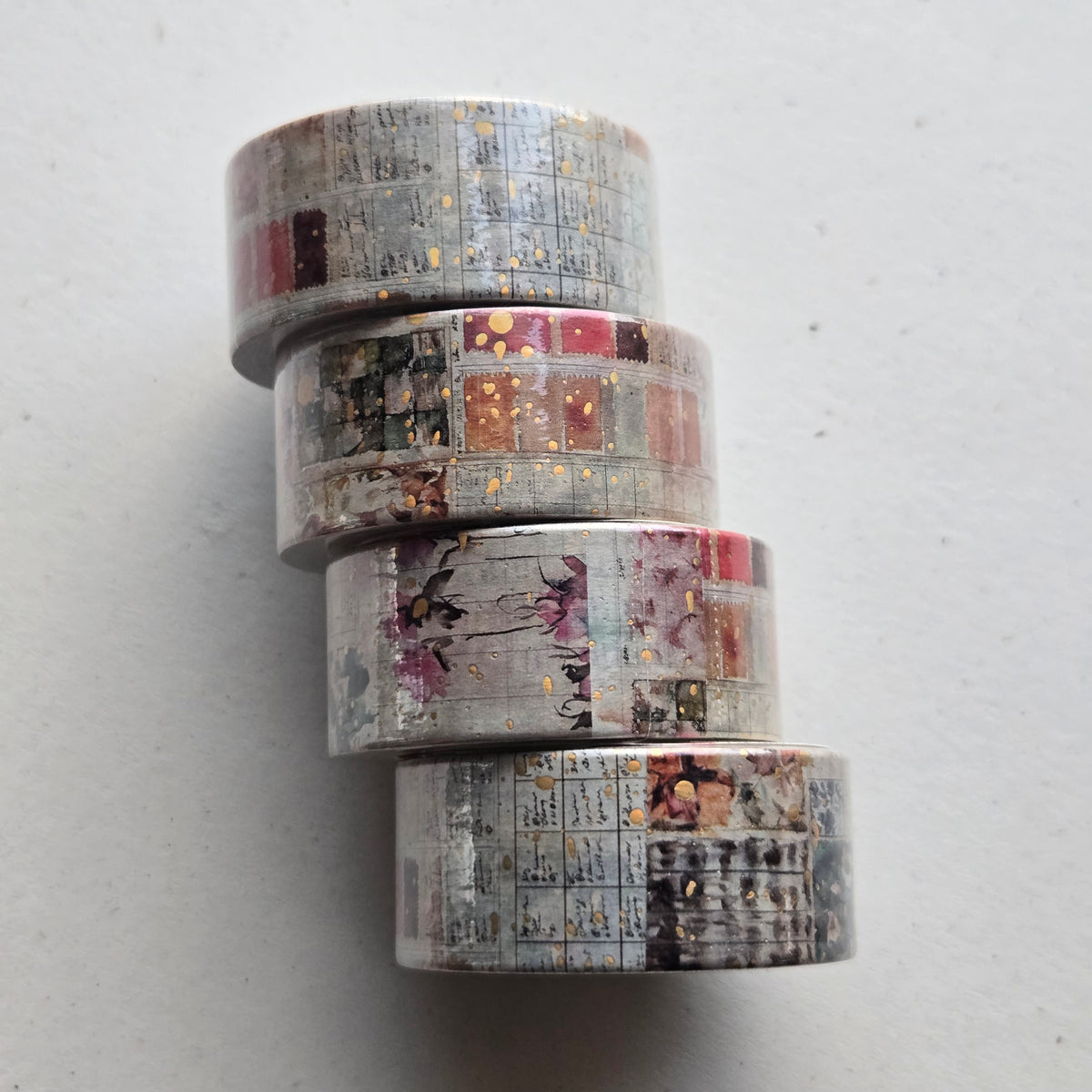 London Gifties Colour Studies, Journal Swatches 2cm Washi Tape with Holographic Foil