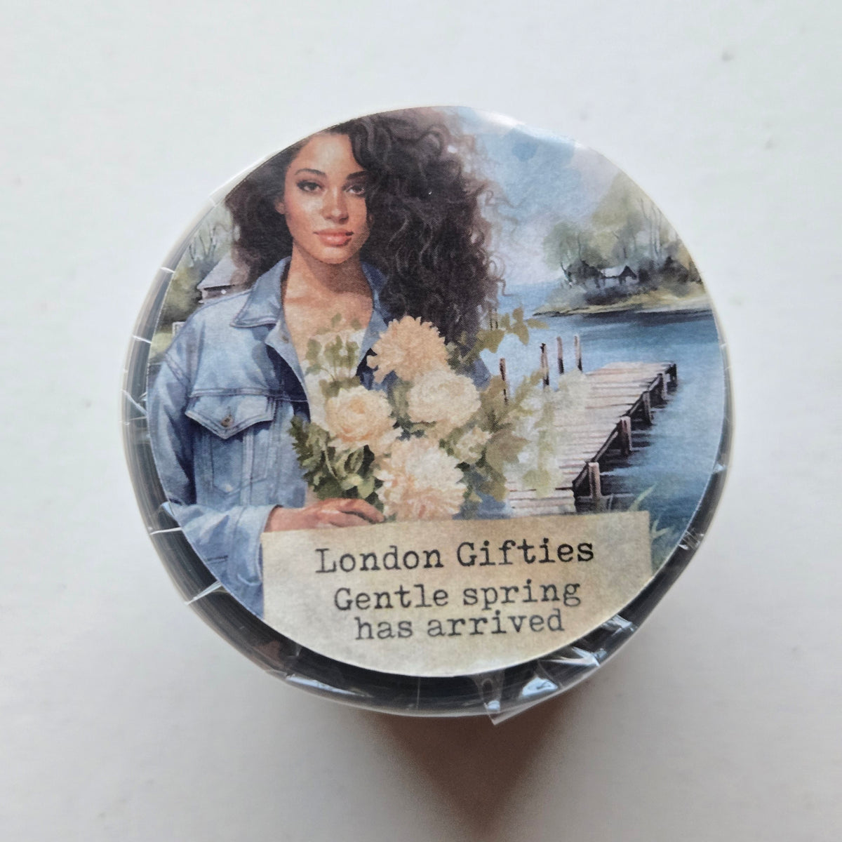 London Gifites Gentle Spring Has Arrived 6cm wide PET tape