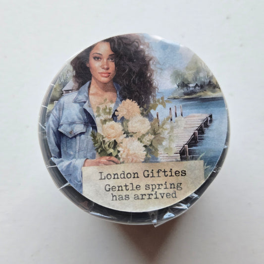 London Gifites Gentle Spring Has Arrived 6cm wide PET tape