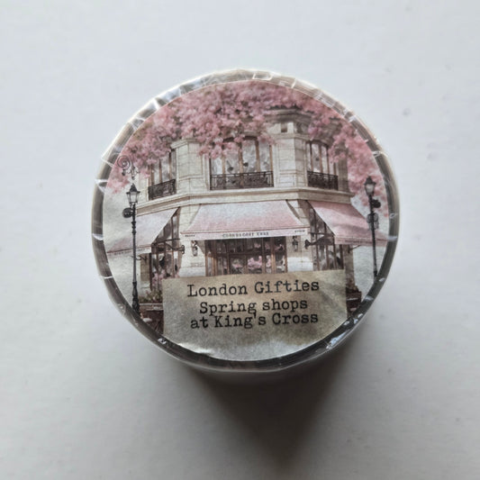 London Gifites Spring Shops at King's Cross 6cm wide PET tape