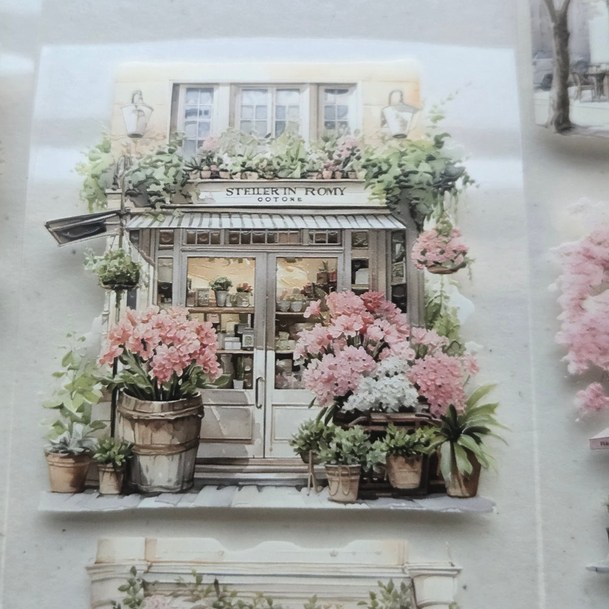 London Gifites Spring Shops at King's Cross 6cm wide PET tape