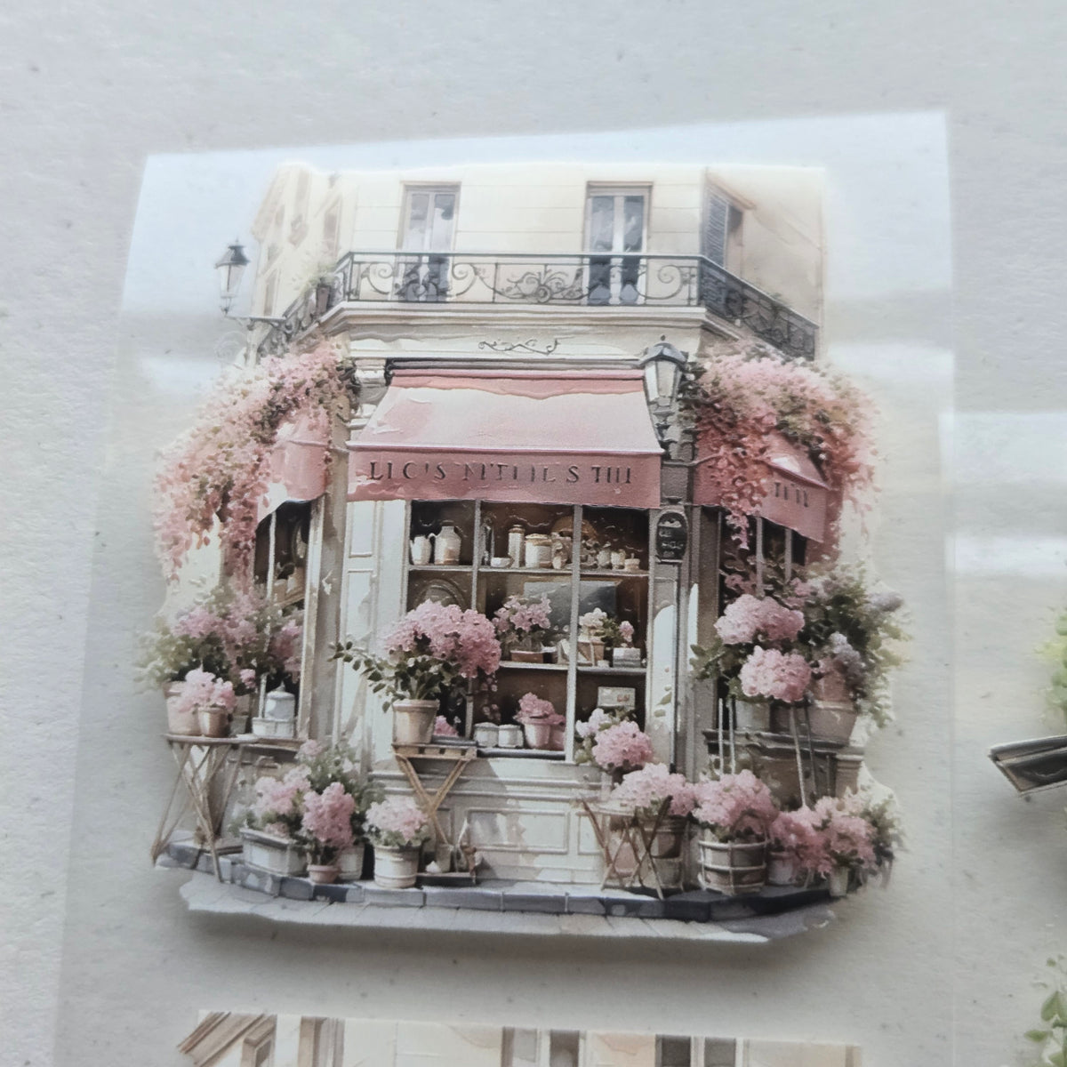 London Gifites Spring Shops at King's Cross 6cm wide PET tape