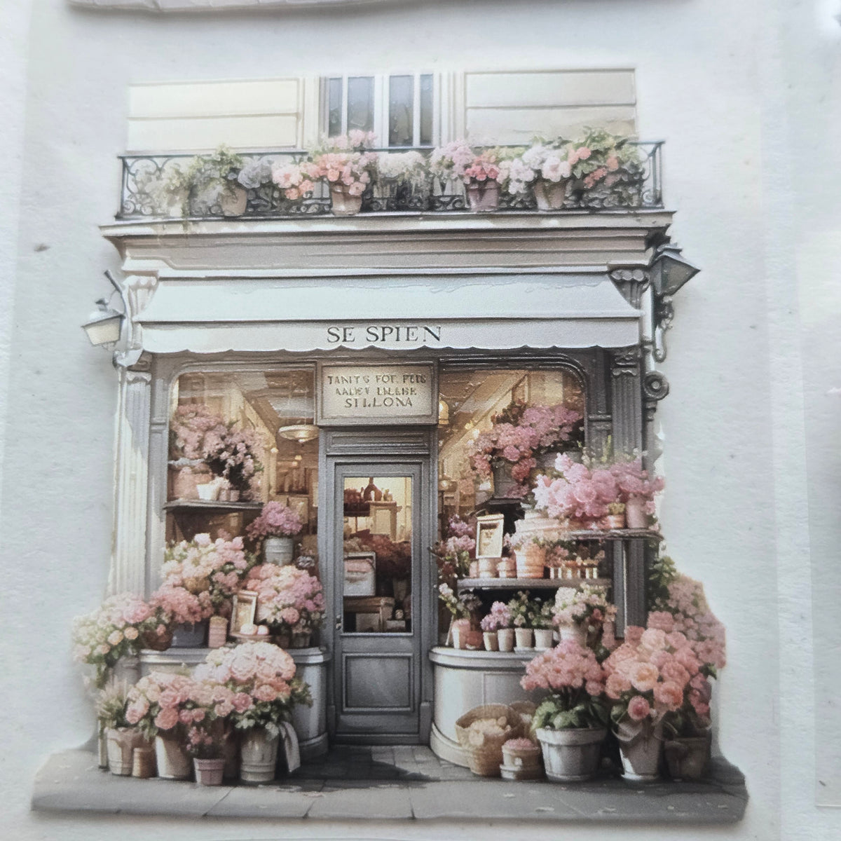 London Gifites Spring Shops at King's Cross 6cm wide PET tape