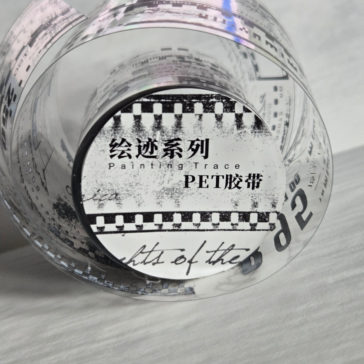 Vintage Filmstrip Design PET tape