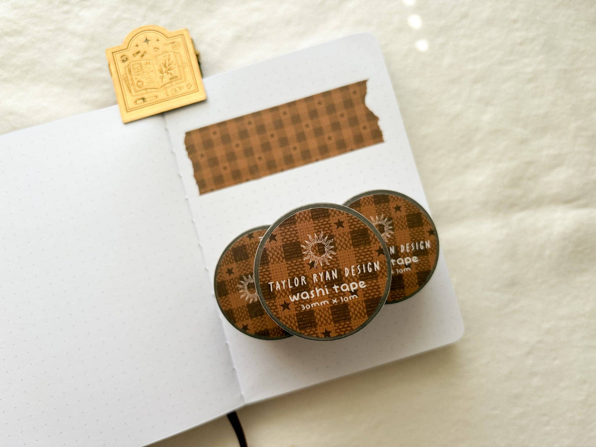 Taylor Ryan Design Star Gingham Washi Tape