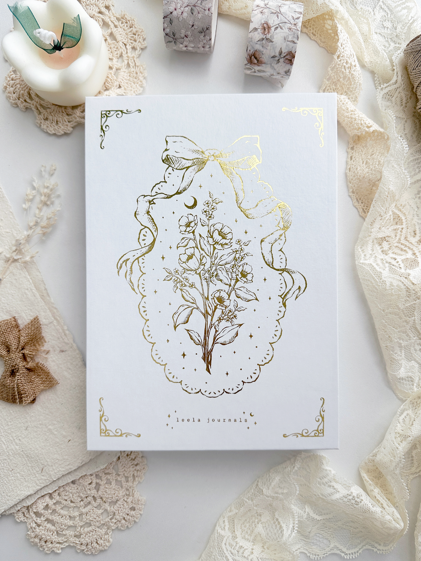 Leela journals A5 tulip notebook