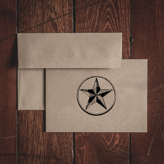 Texas Folded Note Cards