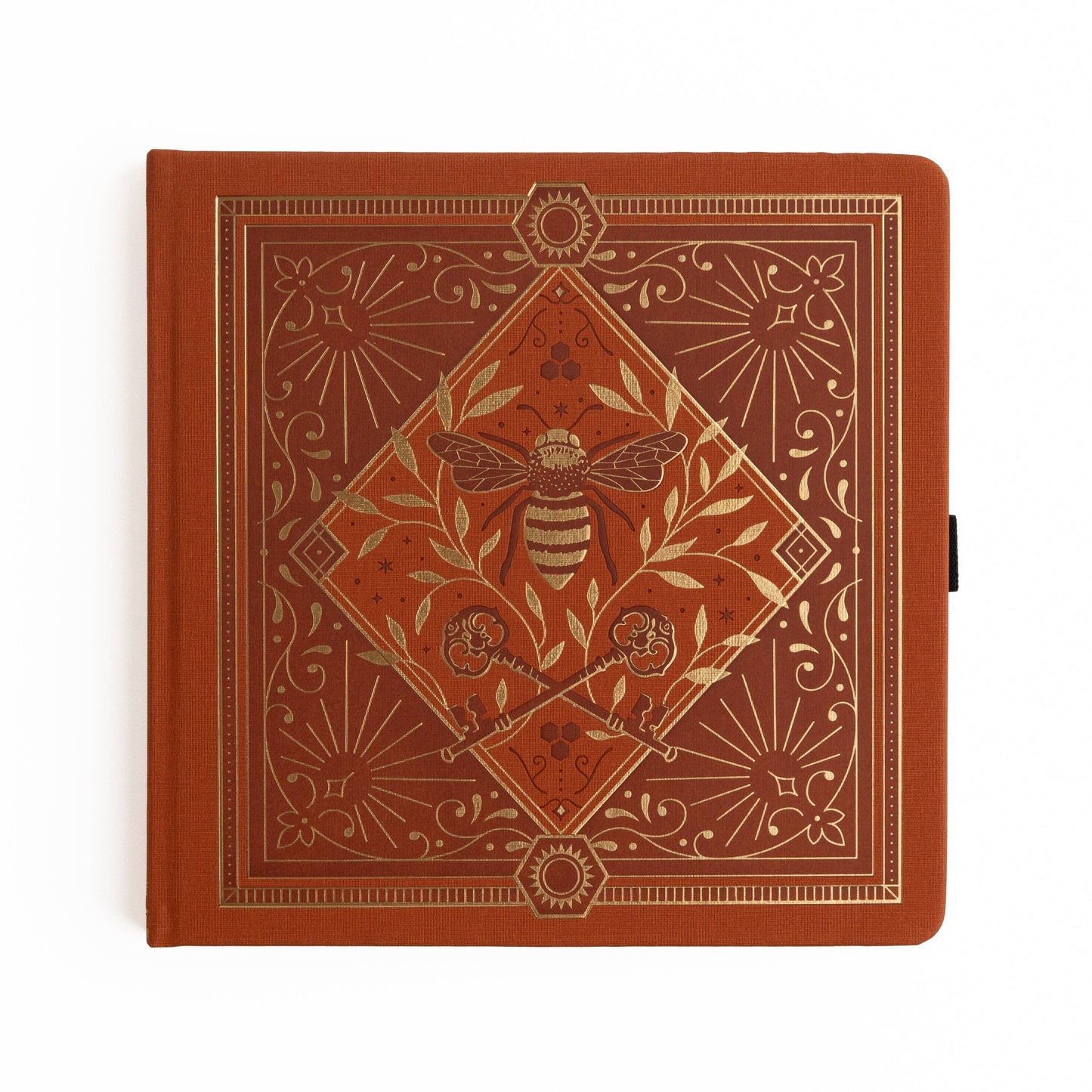 Keeper of Bees in Rust | Books: Kraft Dot Grid / A5: 192 Pages
