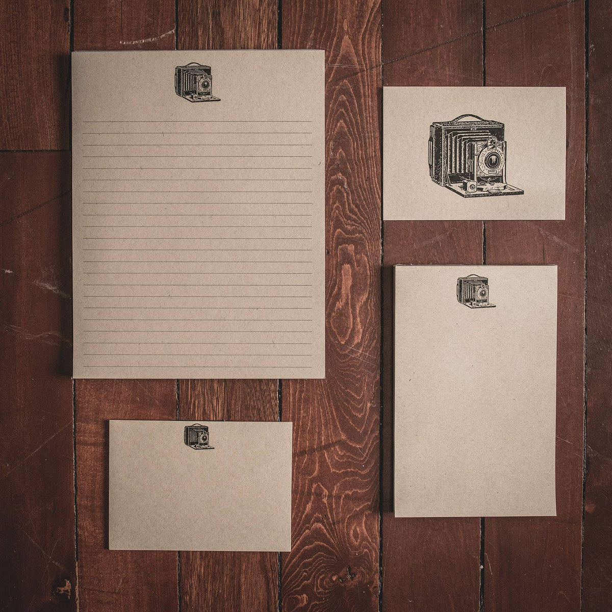 Camera Folded Note Cards