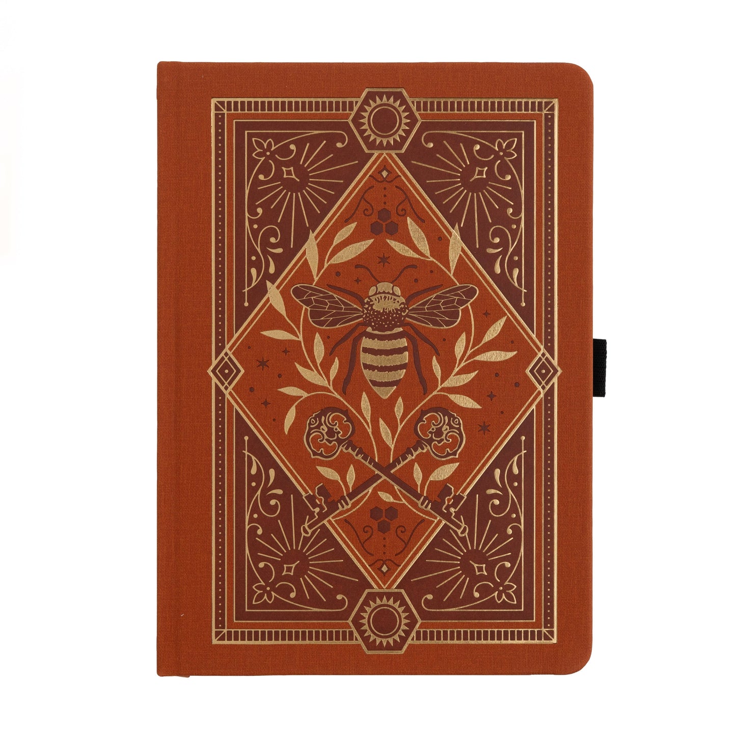 Keeper of Bees in Rust | Books: Kraft Dot Grid / A5: 192 Pages