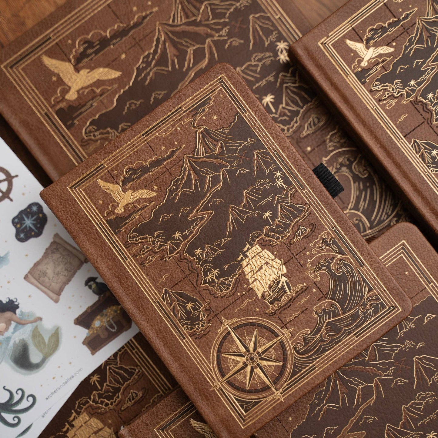 Archer and Olive Treasure Map Notebook B5