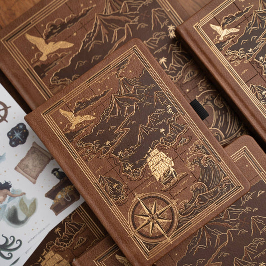Archer & Olive Treasure Map Notebook: Dot Grid A5