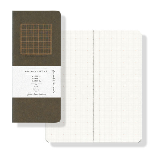 Yamamoto RO-BIKI Note Basic Style Notebook 4.5mm crossed grid