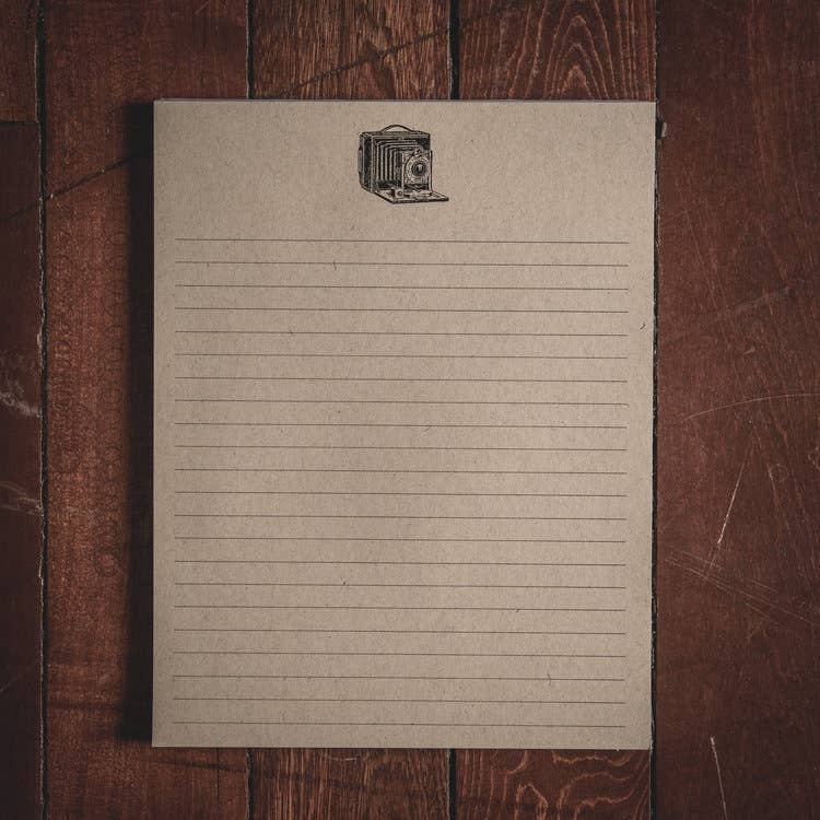 Camera Folded Note Cards