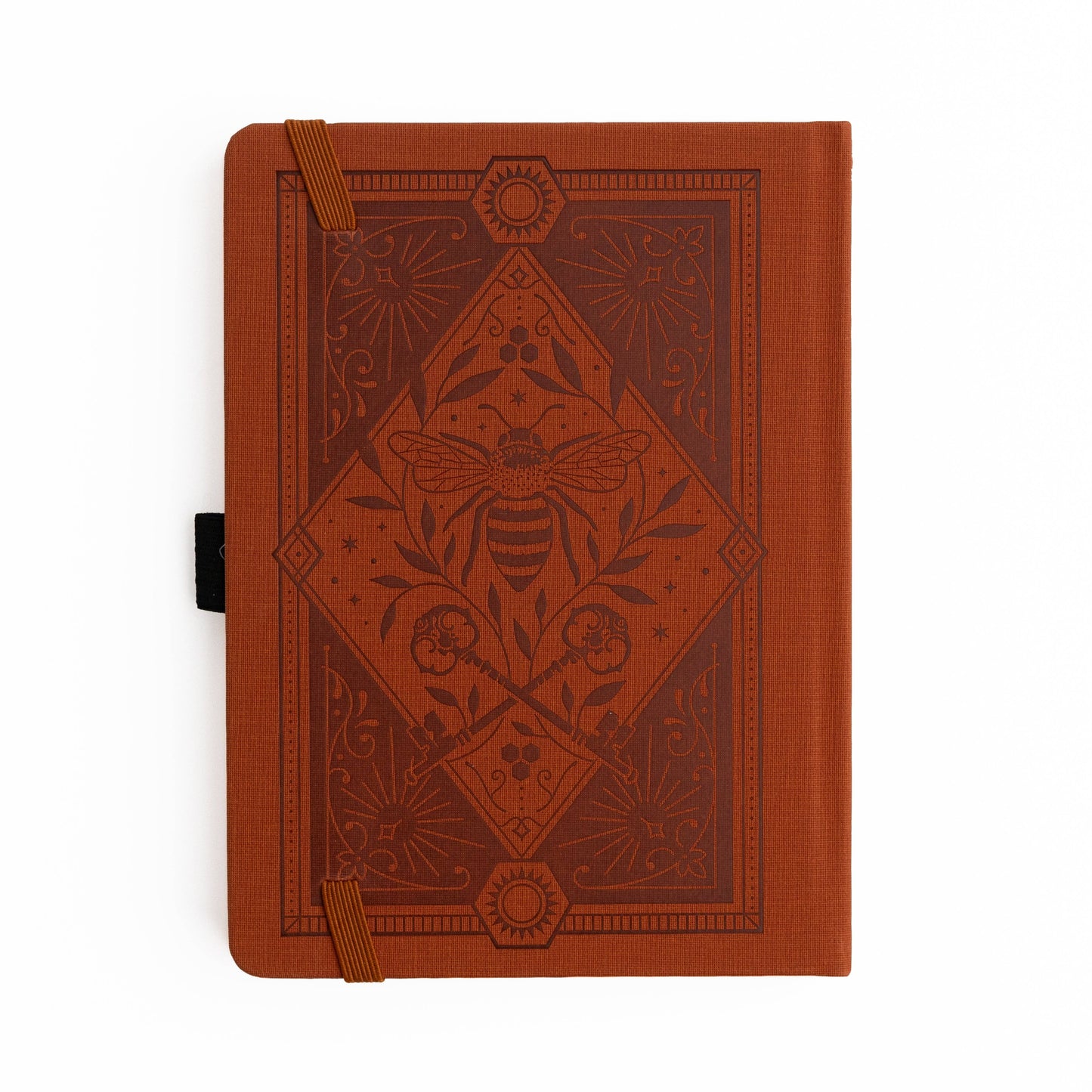 Keeper of Bees in Rust | Books: Kraft Dot Grid / A5: 192 Pages