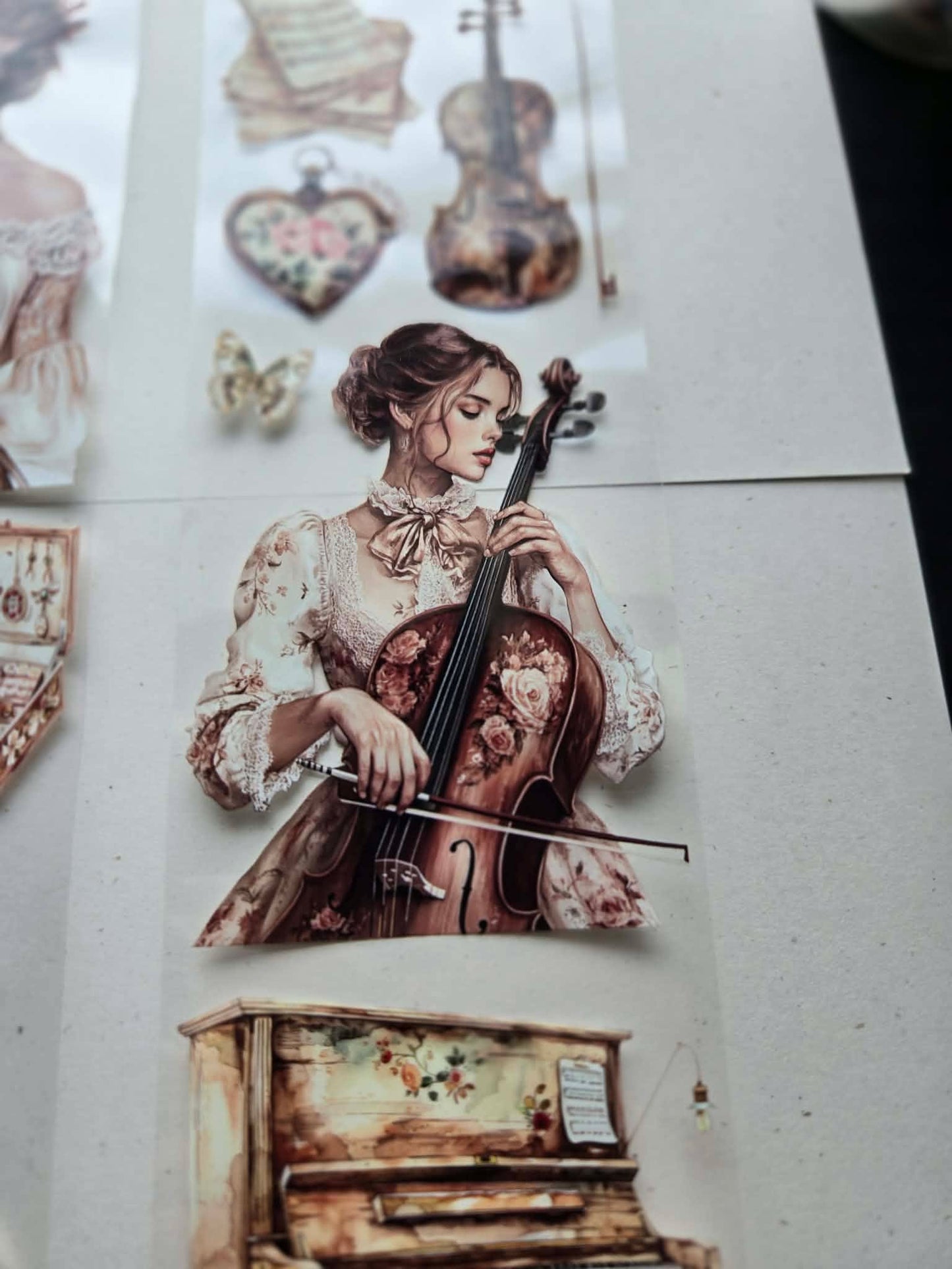 Vintage Romance PET Tape
