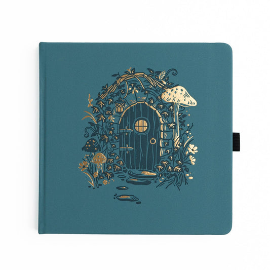 Archer & Olive Fairy House | Notebook: Dot Grid / 8x8: 160 Pages