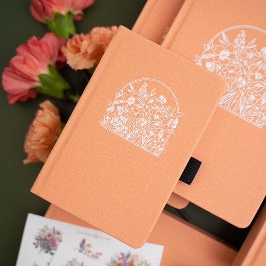 Archer & Olive Wildflowers Framed | Notebook: Dot Grid / B6: 112 Pages