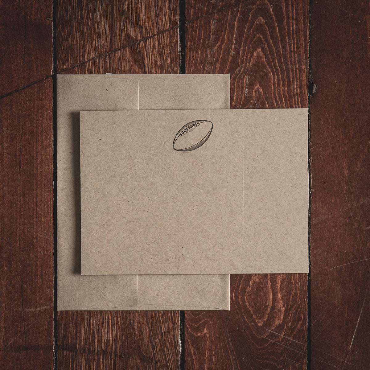 Football Folded Note Cards