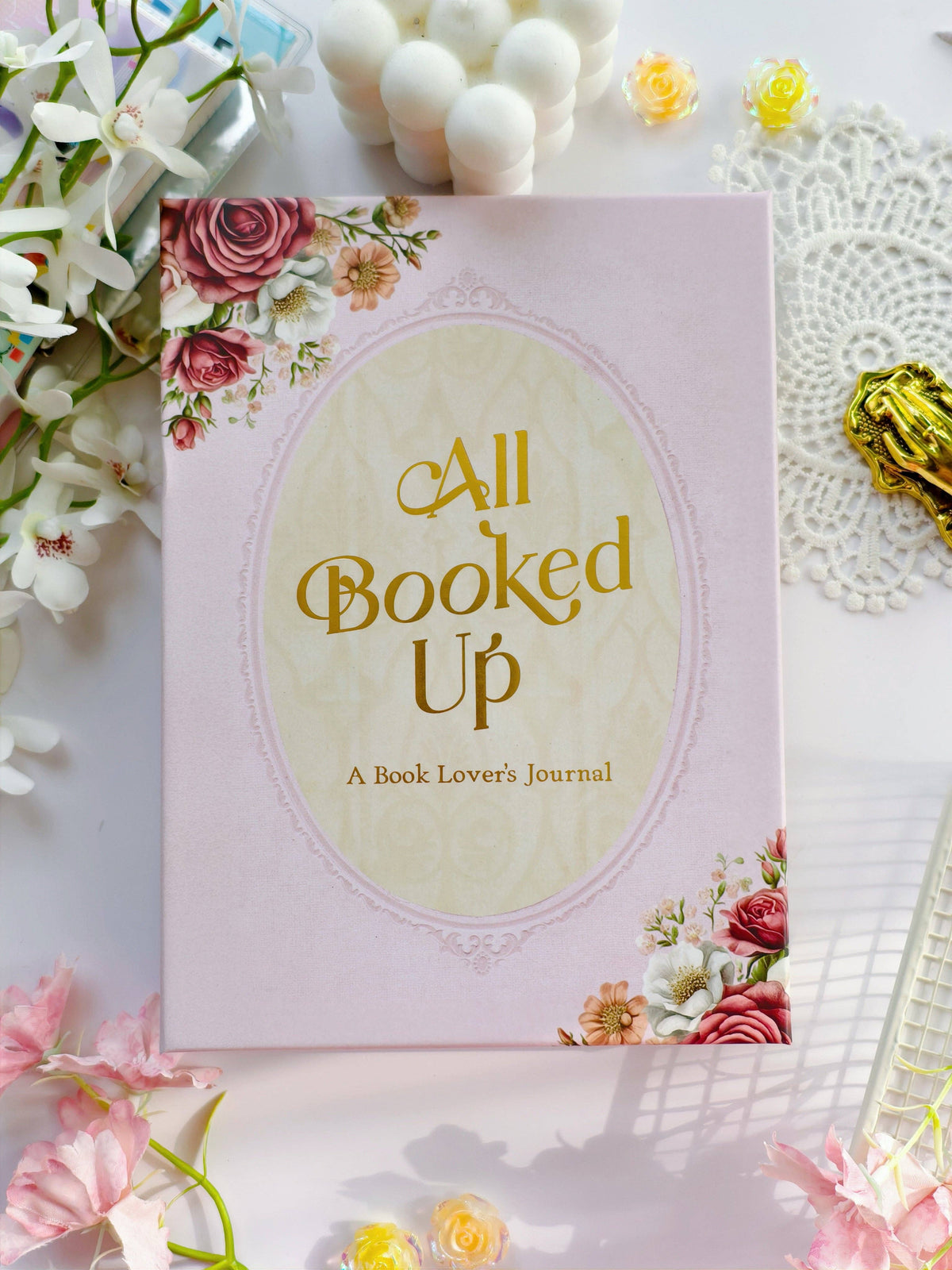 Romantic All Booked Up Reading Journal | A5 | 120 gsm