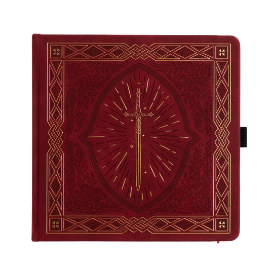 Knight's Sword Notebook: Dot Grid 8x8