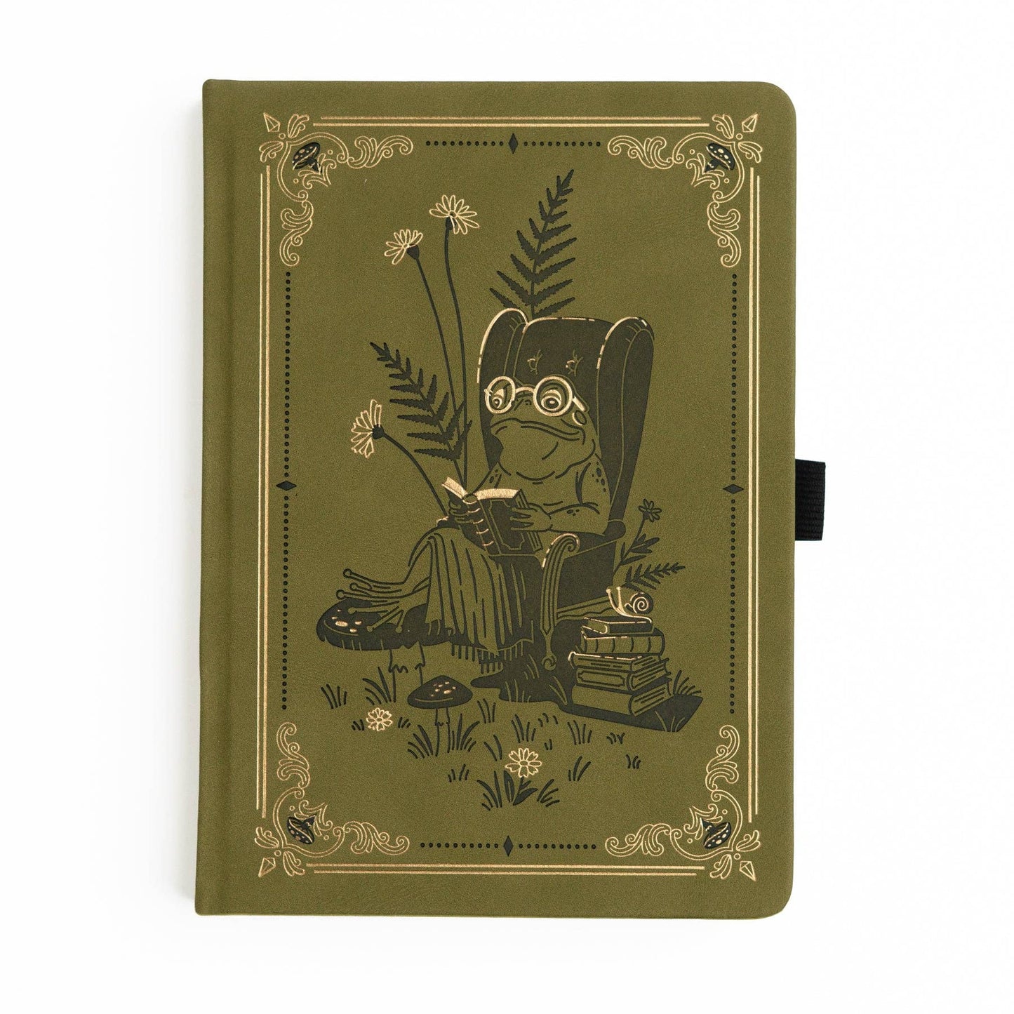 Archer & Olive Literary Frog | Notebook: Dot Grid / TN: 144 Pages
