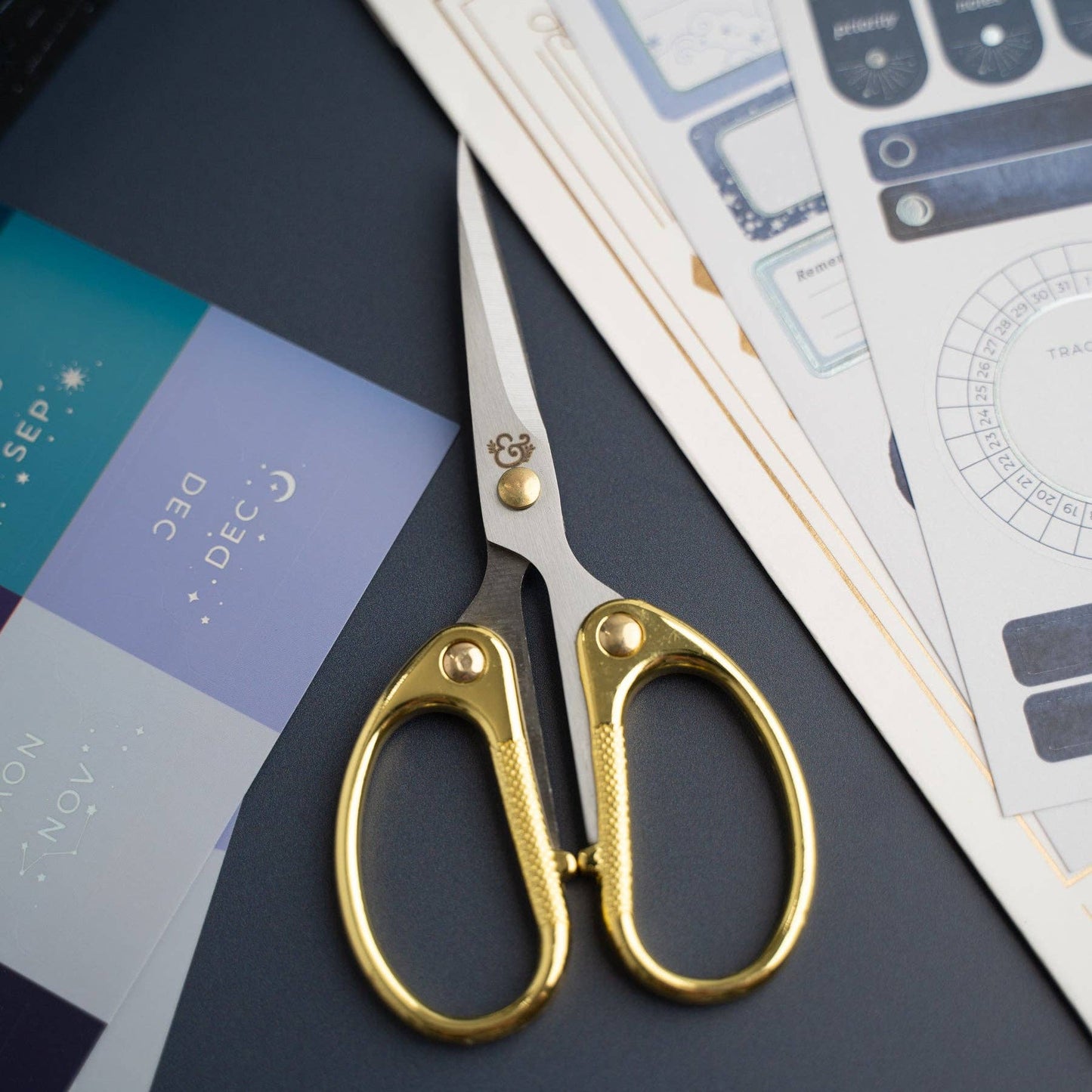 Archer and Olive Gold-Handled Stationery Scissors