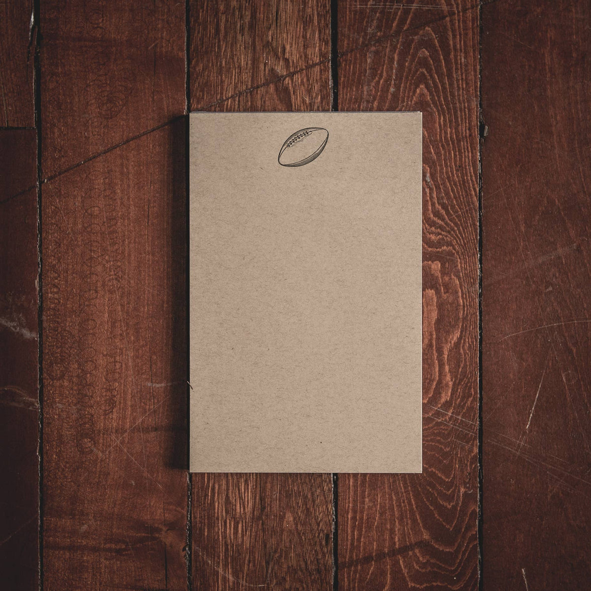 Football Folded Note Cards