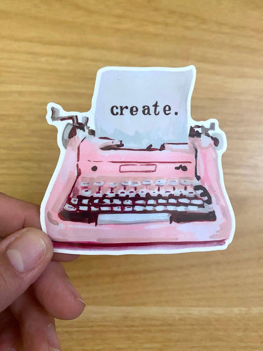 Create Typewriter Sticker