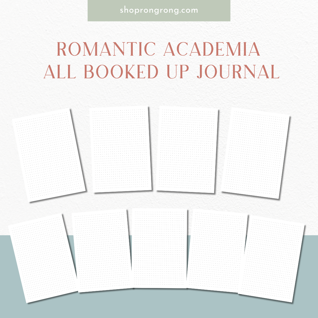 Romantic All Booked Up Reading Journal | A5 | 120 gsm