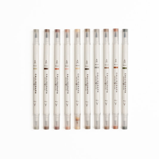 Archer & Olive Quiet Corners | Set of 10 Calligraph Pens