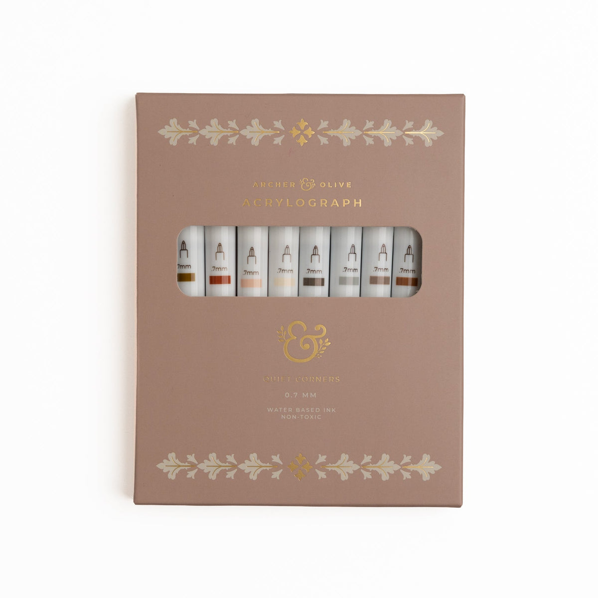 Archer & Olive Quiet Corners | Set of 10 Acrylograph Pens