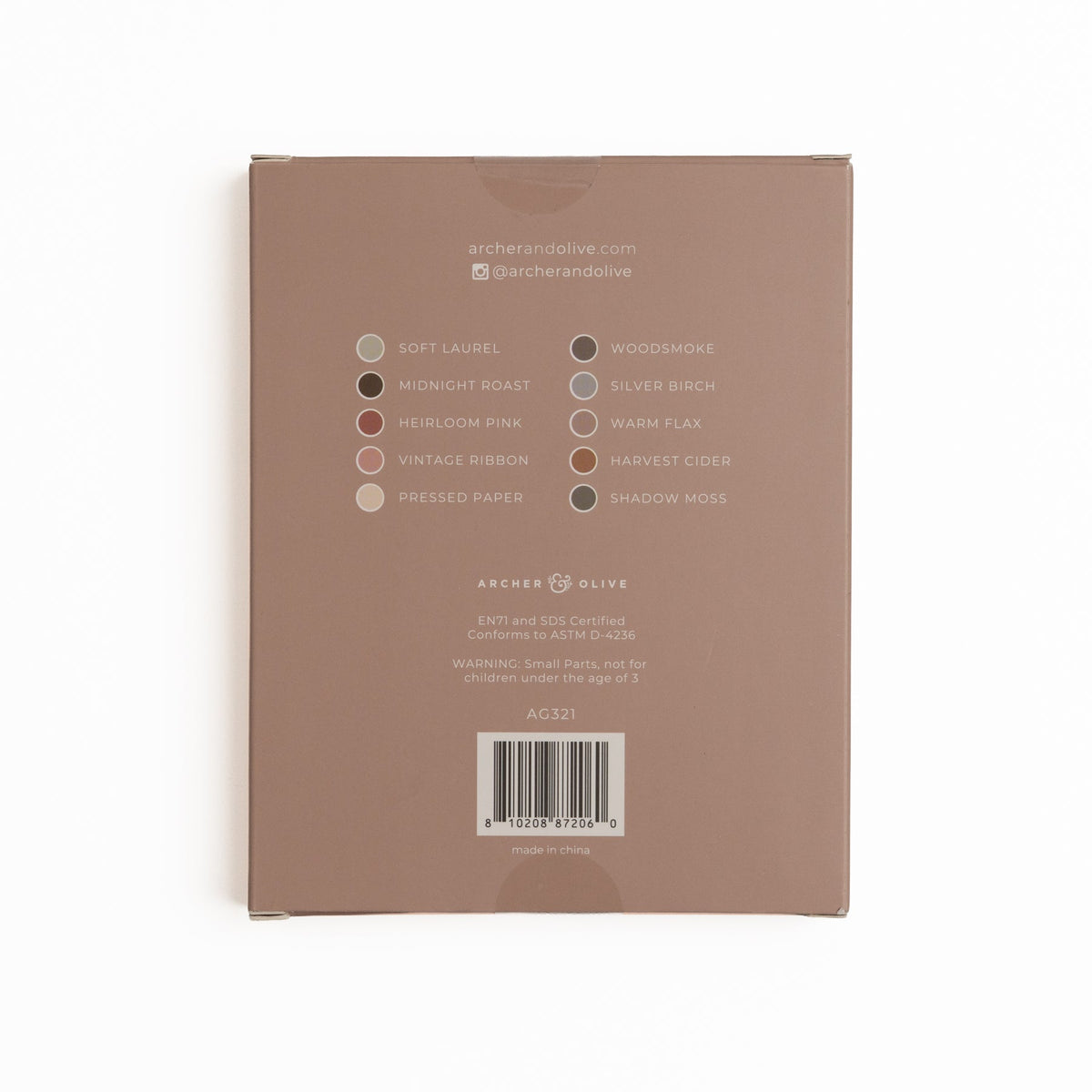 Archer & Olive Quiet Corners | Set of 10 Acrylograph Pens