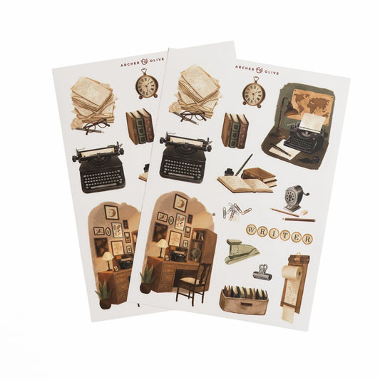 Archer & Olive The Writer's Desk | Sticker Set