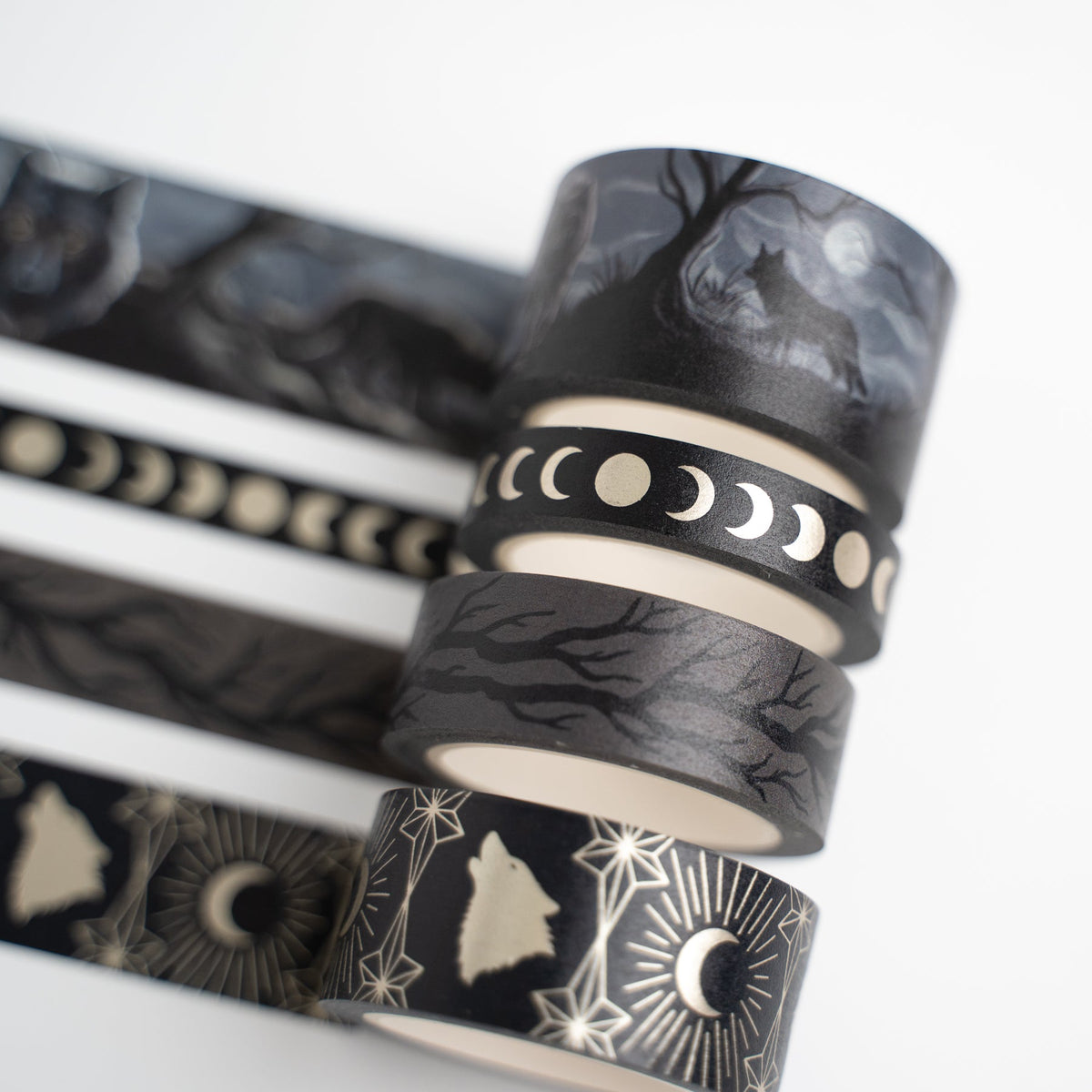 Wolf in the Night | Washi Tape - image 2