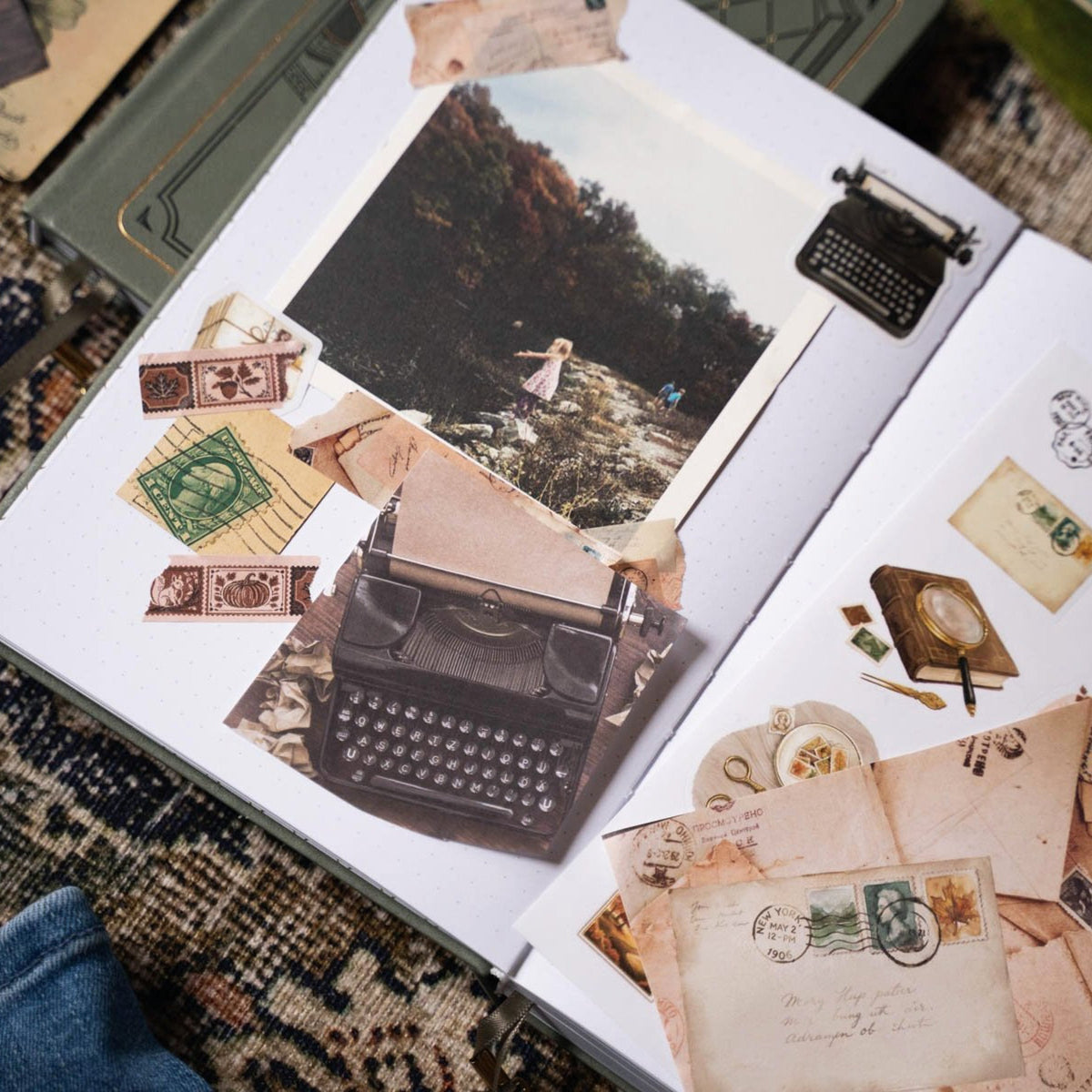 Archer & Olive Quiet Corners Collage Paper Book