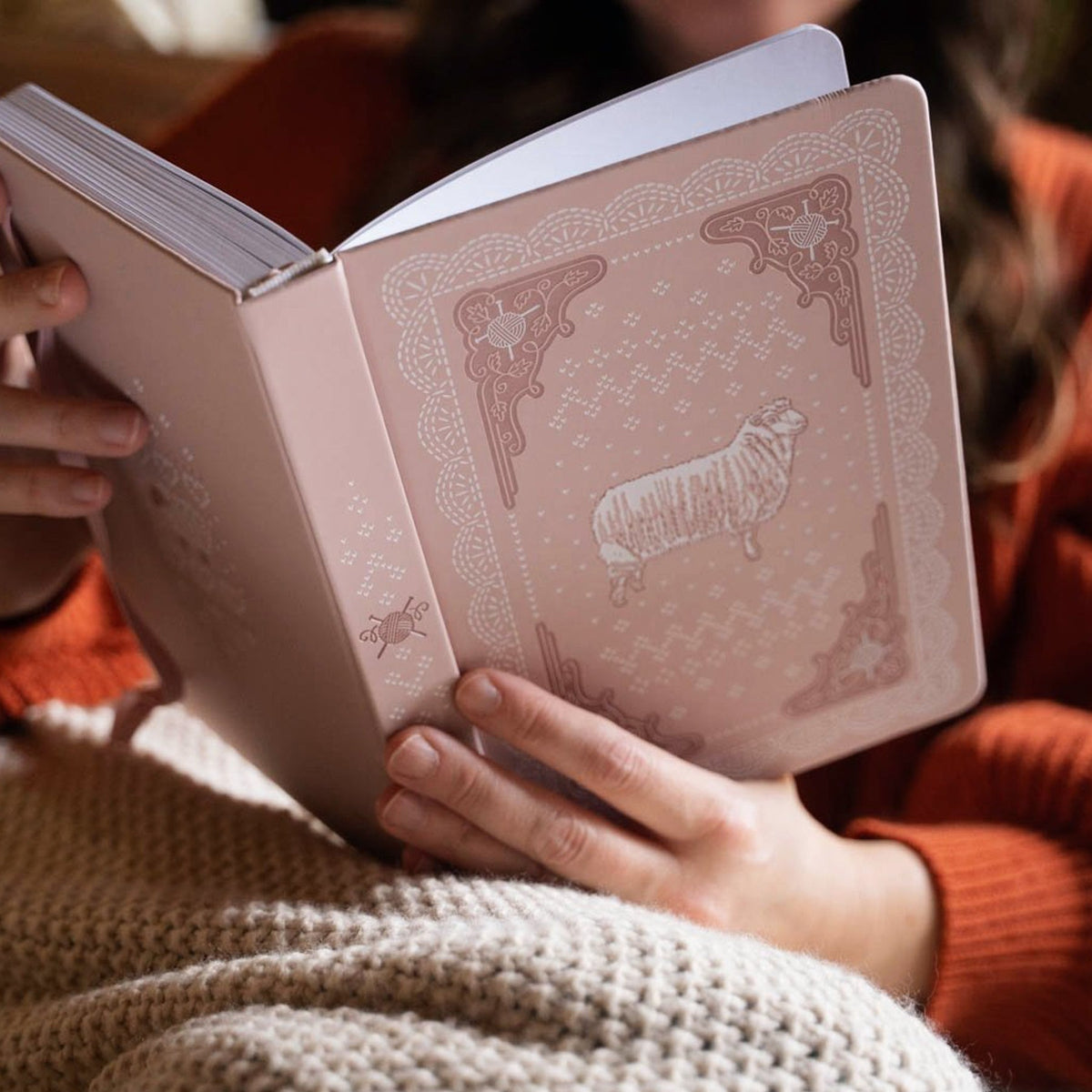 Archer & Olive Homespun Notebook Dot Grid / A5: 192 Pages