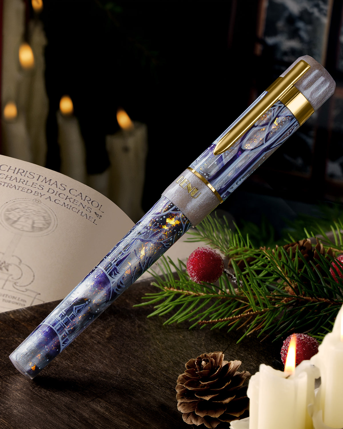 BENU Tribute A Christmas Carol Fountain Pen — Pre-order