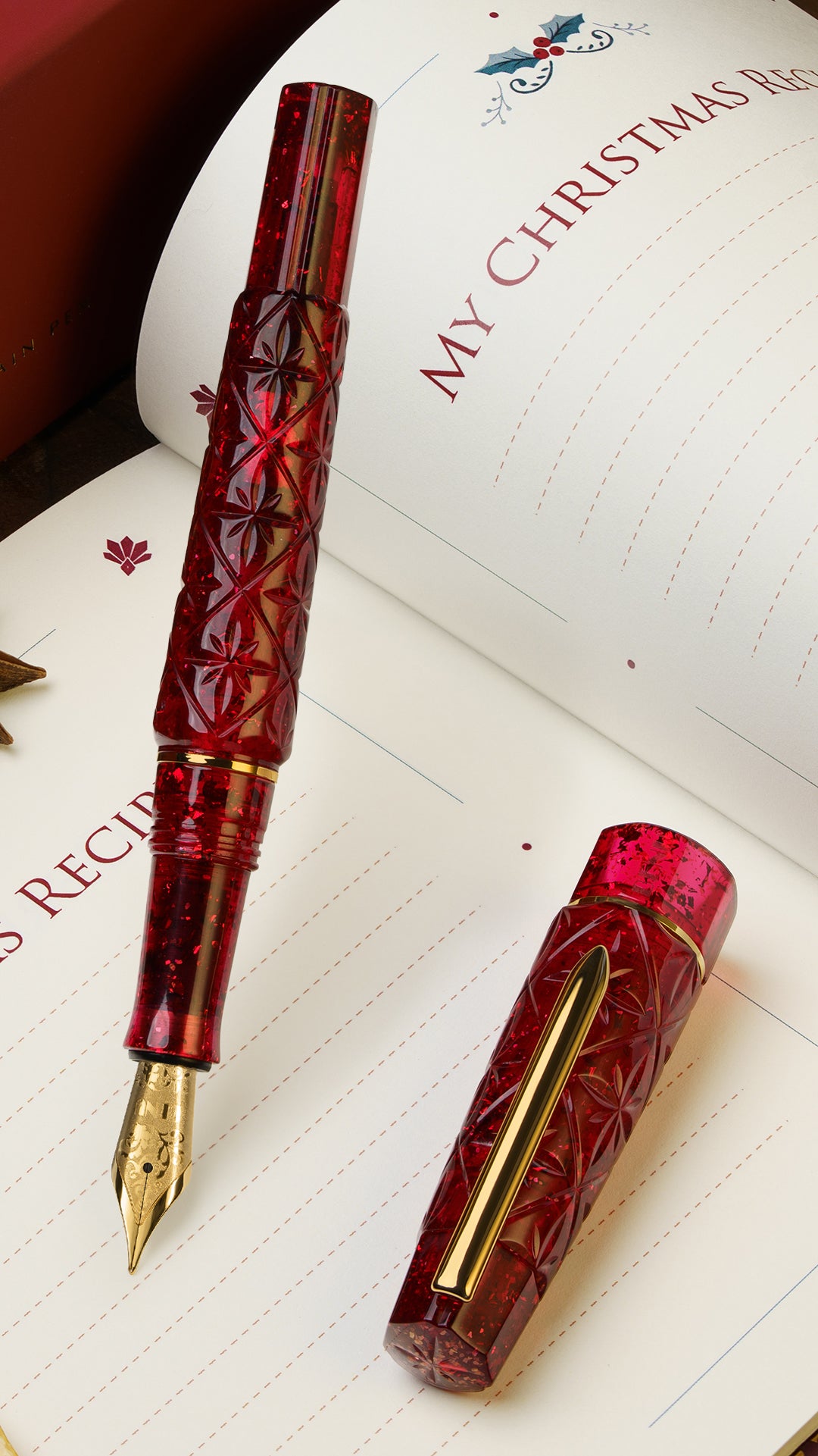 BENU Christmas Cheer Cocktail Hour Fountain Pen Gift Set — Pre-order