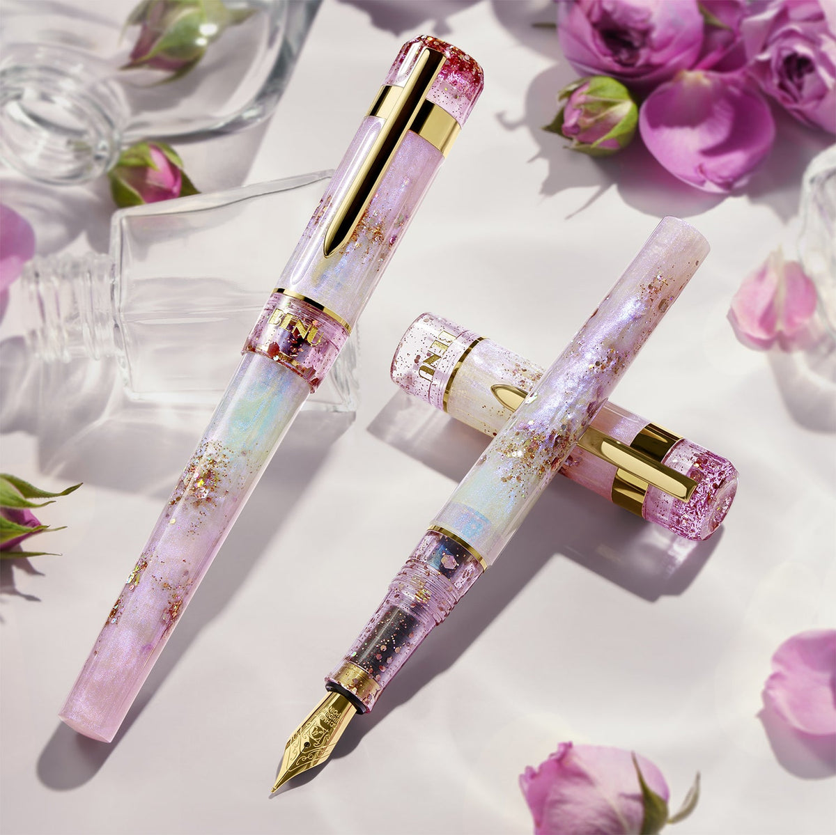Tribute Fountain Pen – Rose de Mai