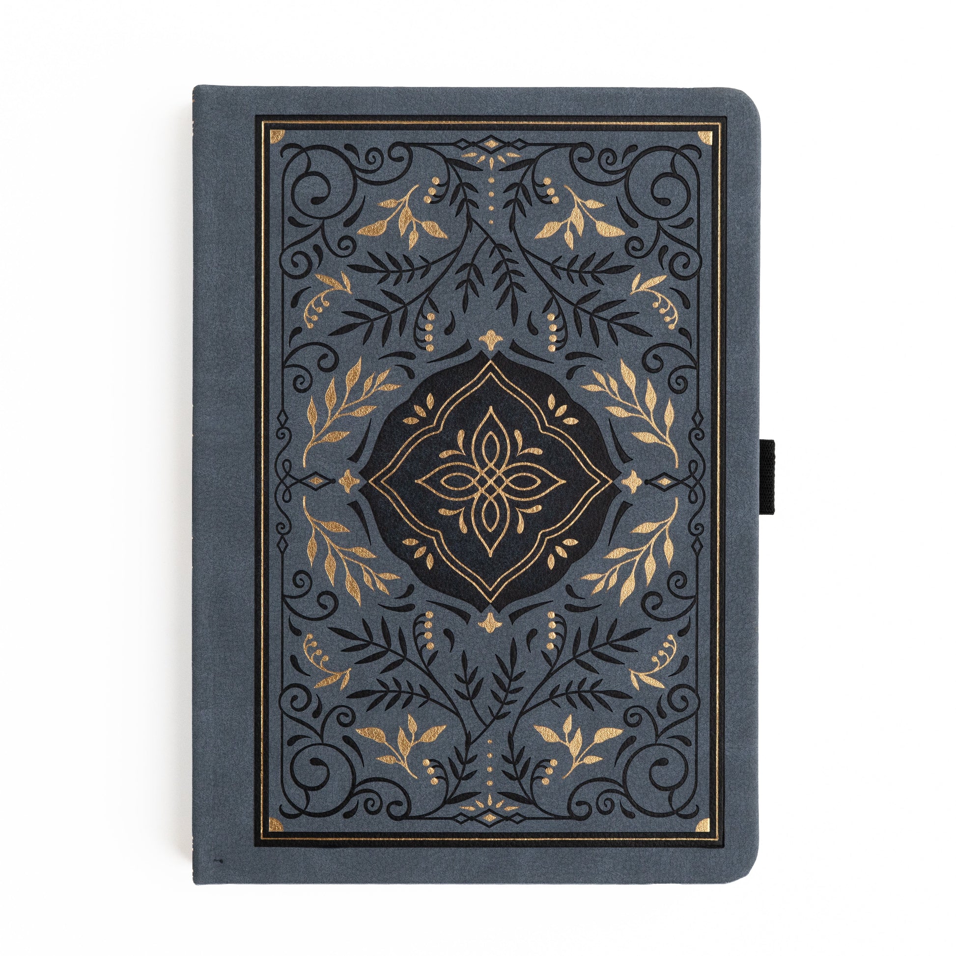 Storybook In Navy A5 Ivory Dot Grid Notebook - Archer & Olive