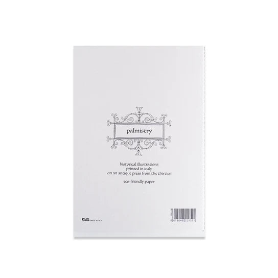 Rossi Stitched Softcover Journal — Palmistry, A5