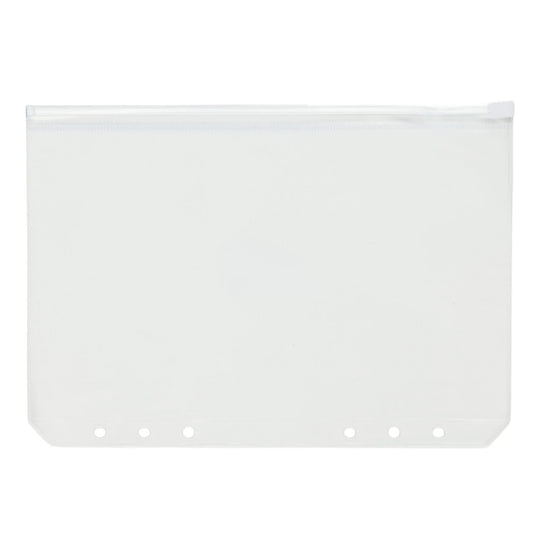 Menmin Made Clear Zipper Binder Pocket | A5 Multi Bag Accessory