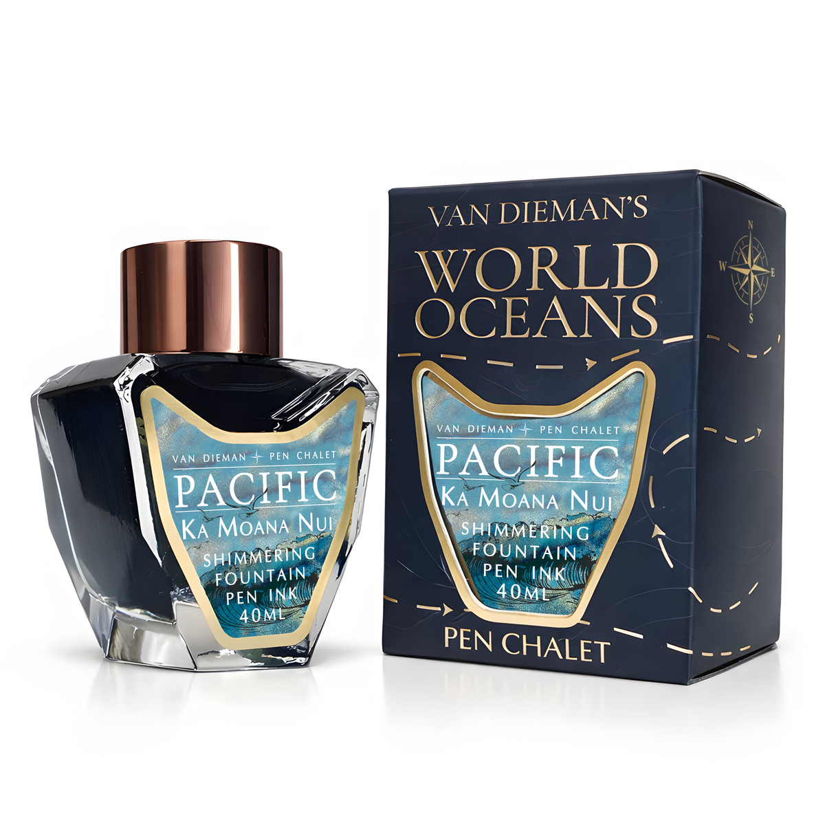 World Oceans - Pacific: Ka Moana Nui - 4ml Fountain Pen Ink Sample