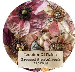 Pressed & Patchwork Florals 6cm wide gloss kiss cut PET tape