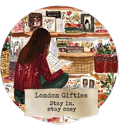 Stay In, Stay Cosy 6cm wide gloss kiss cut PET tape