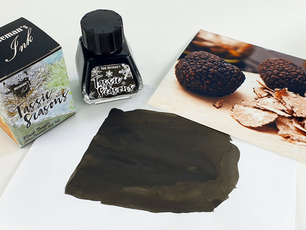 Tassie Seasons - Black Truffle - 4ml Fountain Pen Ink Sample