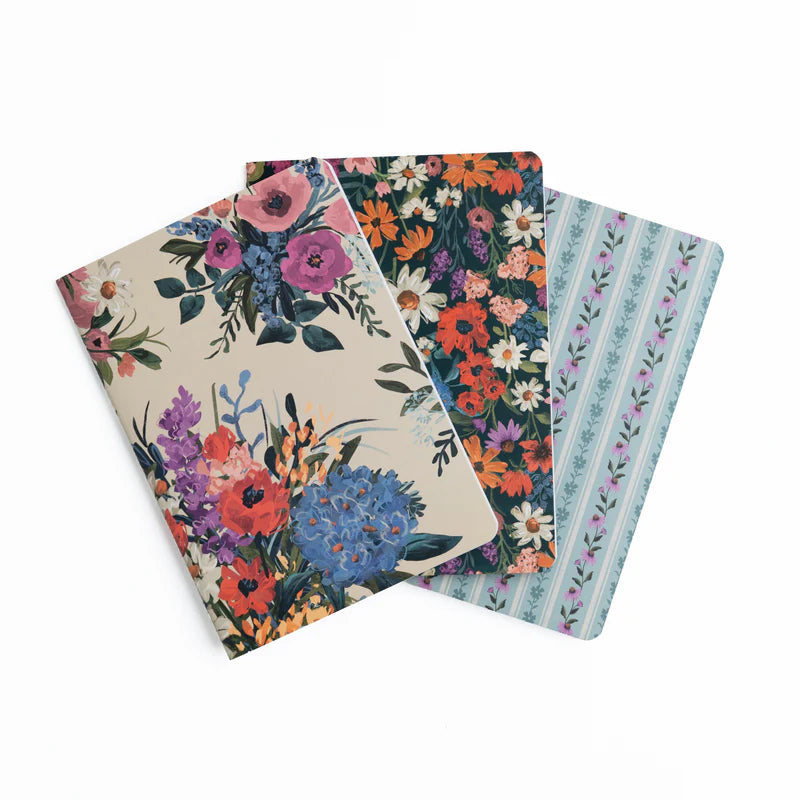 Archer & Olive B6 Softcover Notebooks - Set of 3