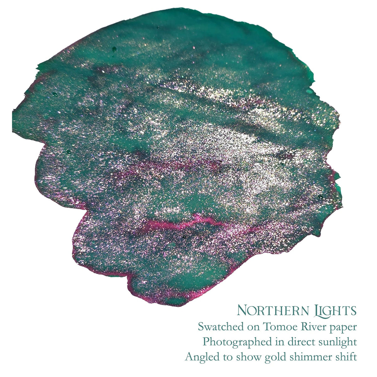 World Oceans - Arctic: Northern Lights - 4ml Fountain Pen Ink Sample